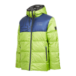 Padded jacket man double face lime/gray | Huayra R Capsule by La Martina