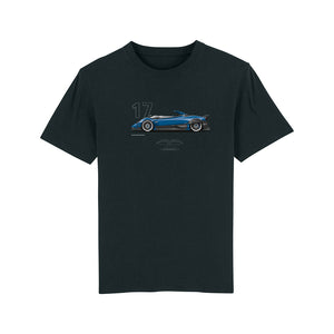 T-Shirt Zonda HP Barchetta Nera - 25th Anniversary