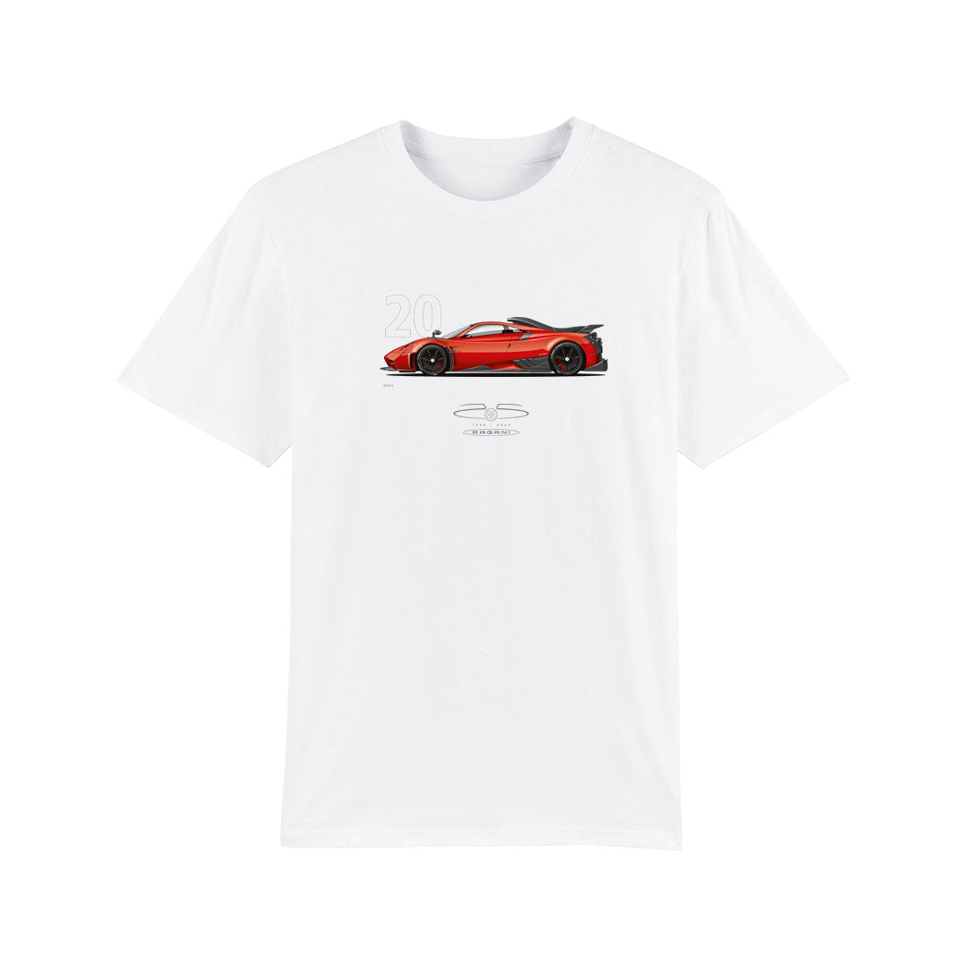 T Shirt Pagani Imola White 25th Anniversary Pagani Store t-shirt-pagani-imola-white-25th-anniversary-pagani-store