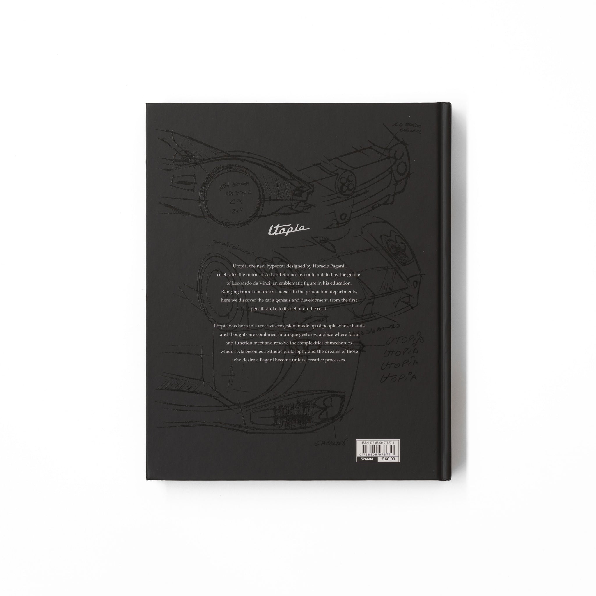Libro «Utopia. The Shape of Air - From Leonardo da Vinci to Pagani Utopia» | Giunti Editore - Versión en inglés