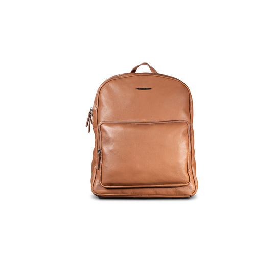 Zaino in Pelle Color cuoio