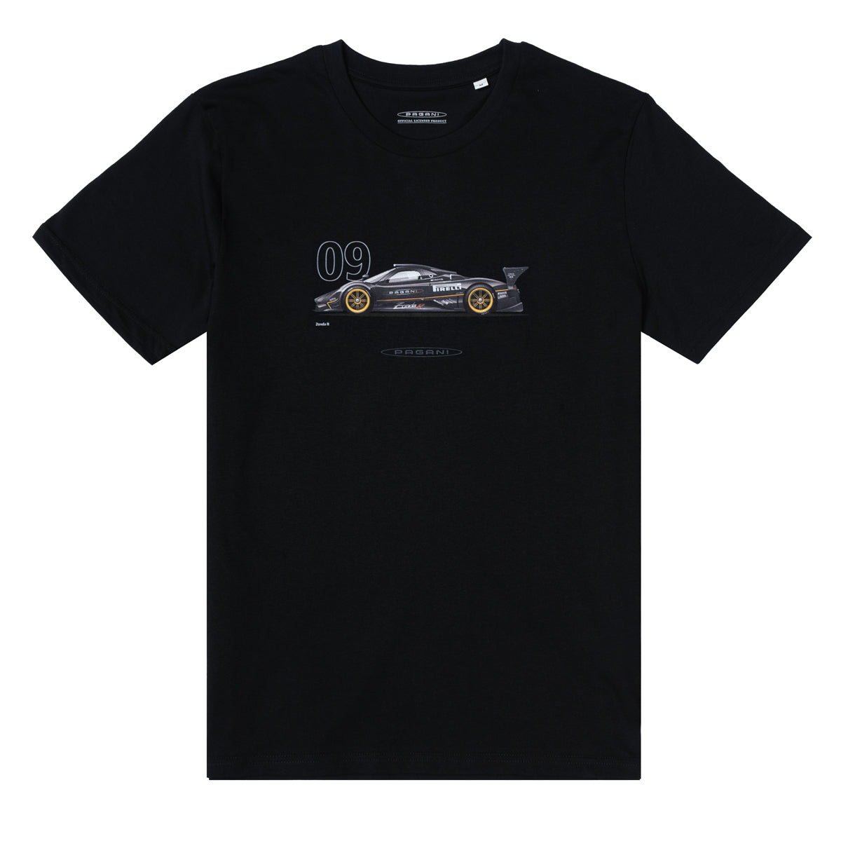 T-shirt Zonda R Schwarz