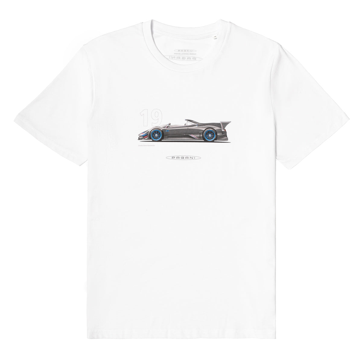 T-shirt Zonda Revo Barchetta White