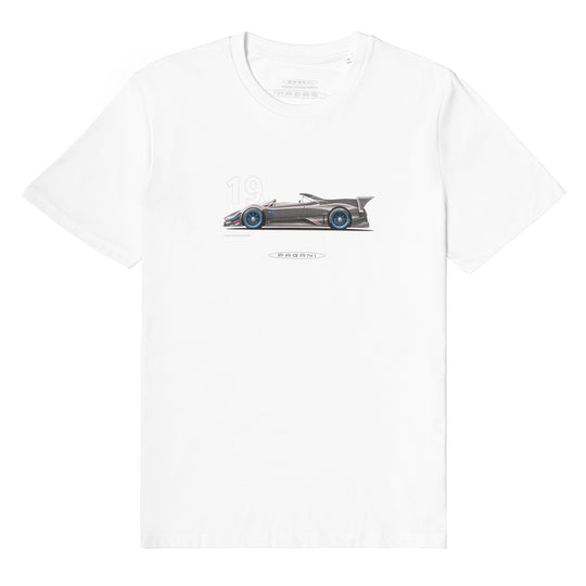T-shirt Zonda Revo Barchetta White