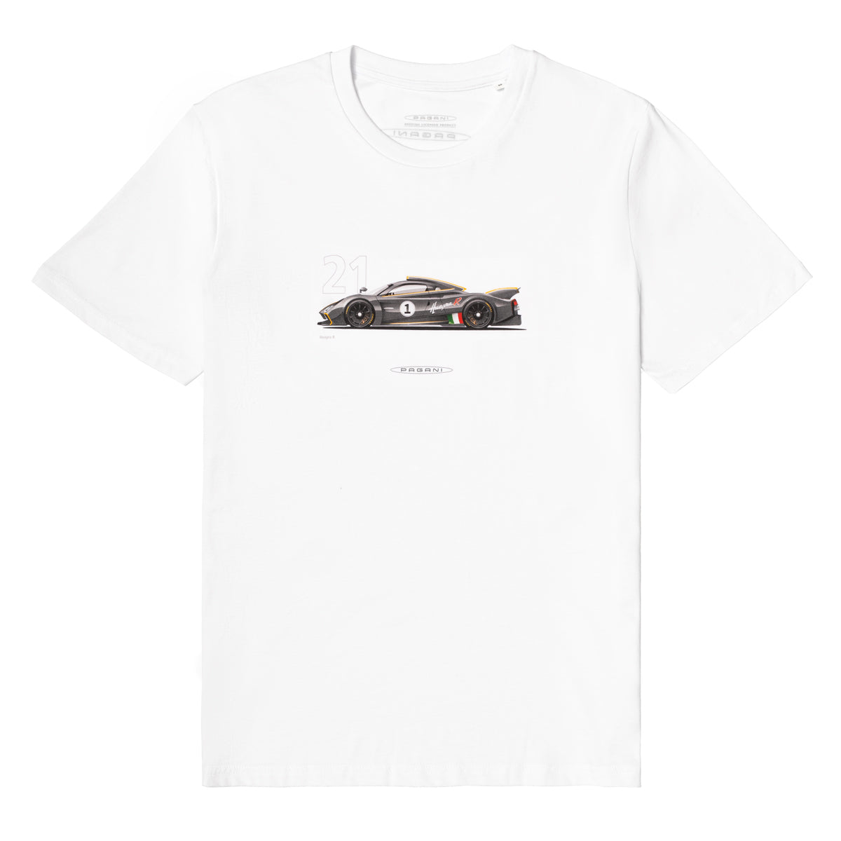 T-shirt Huayra Roadster BC White