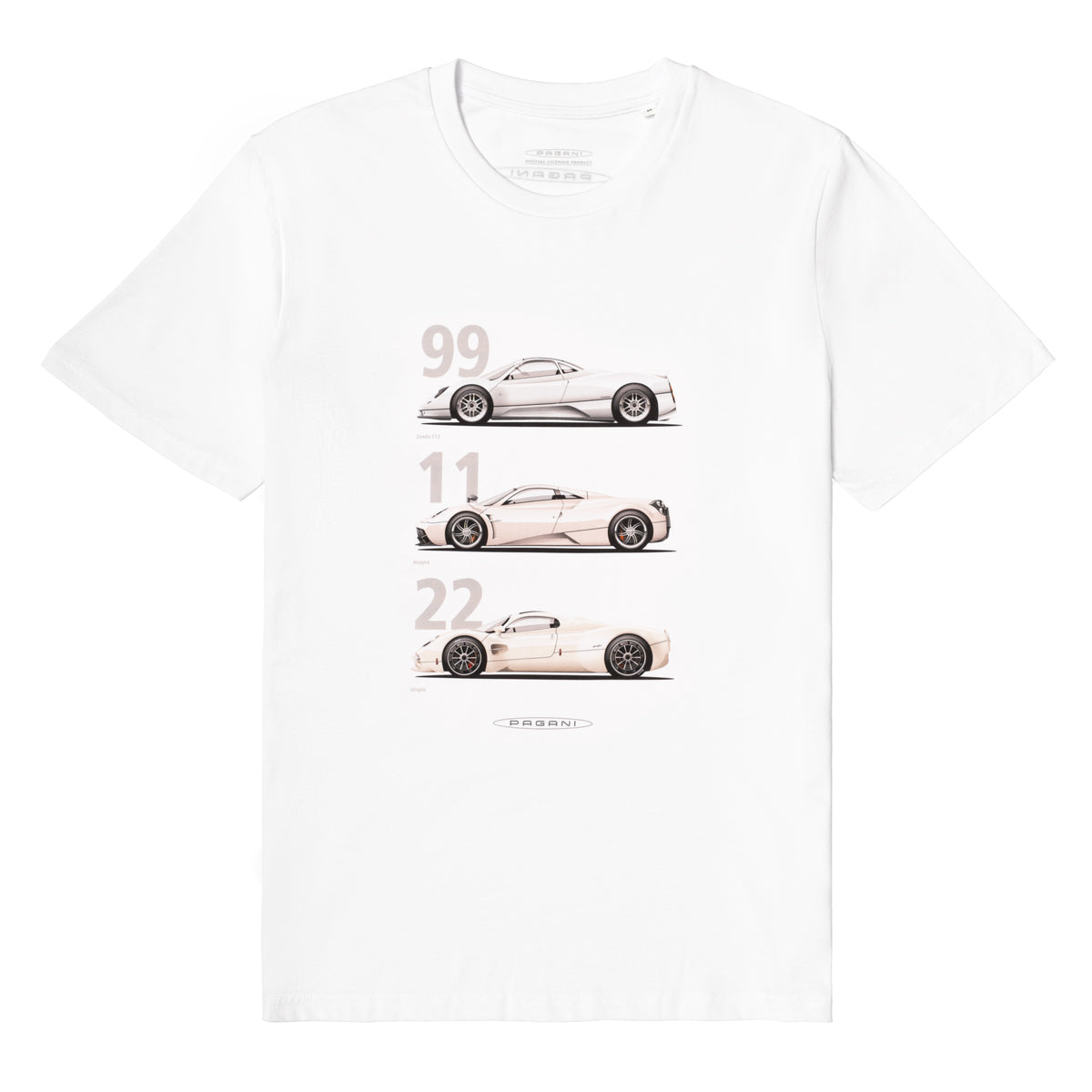 T-shirt Zonda / Huayra / Utopia Blanca