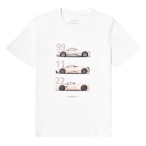 T-shirt Zonda / Huayra / Utopia Blanca