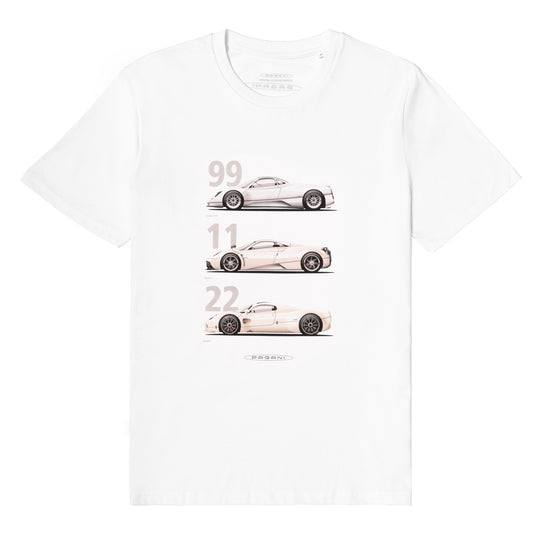 T-shirt Zonda / Huayra / Utopia White