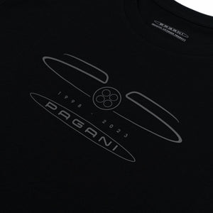 T-Shirt 25° Anniversario Logo Nera - 25th Anniversary