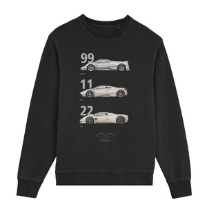 Crewneck Sweater Zonda/Huayra/Utopia - 25th Anniversary