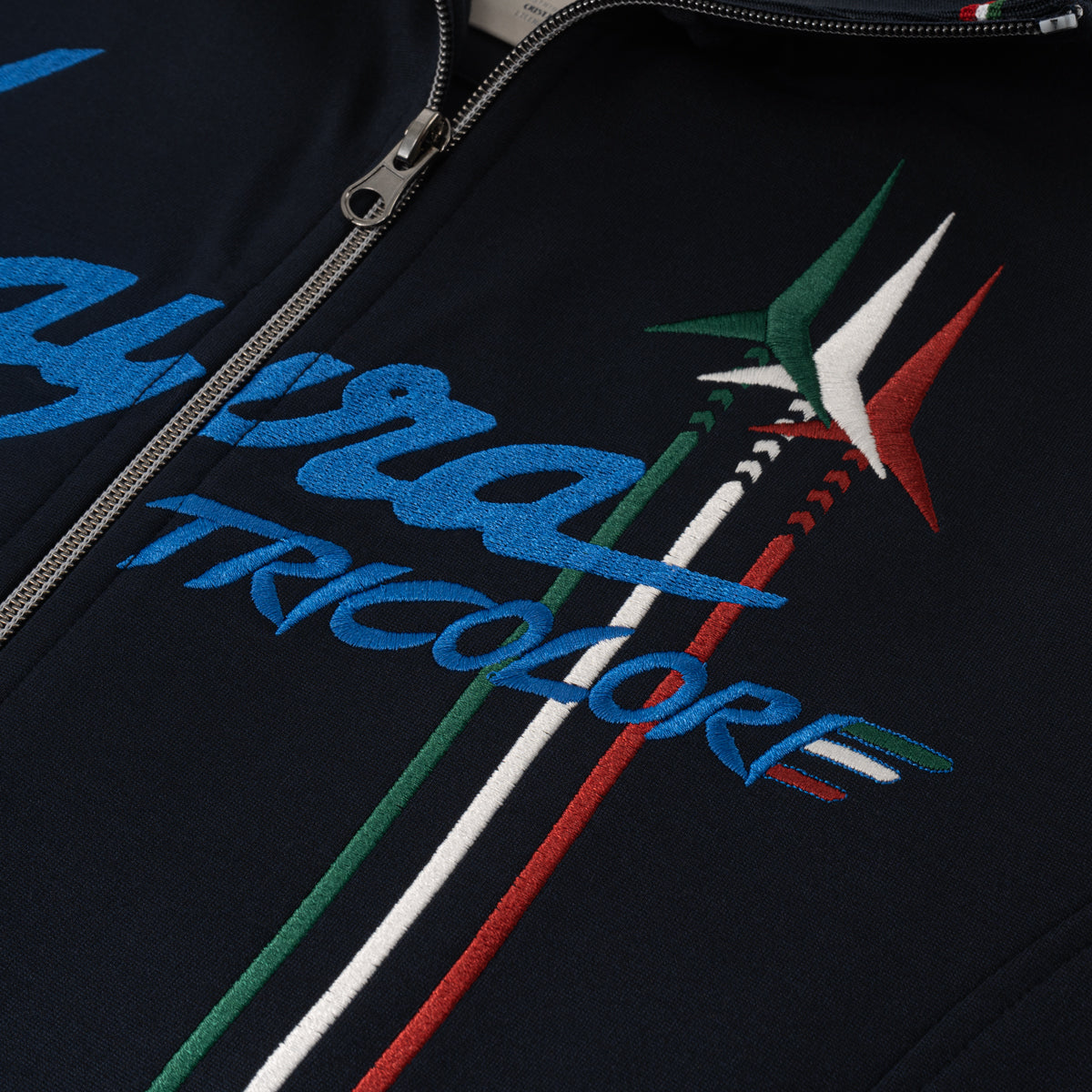Felpa Full Zip Uomo Blu | Huayra Tricolore Capsule