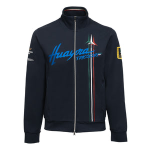 Felpa Full Zip Uomo Blu | Huayra Tricolore Capsule