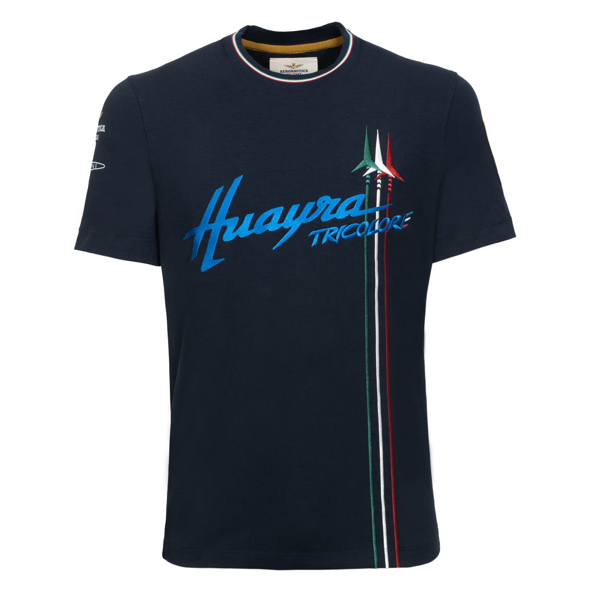 Men's Blue T-shirt | Huayra Tricolore Capsule