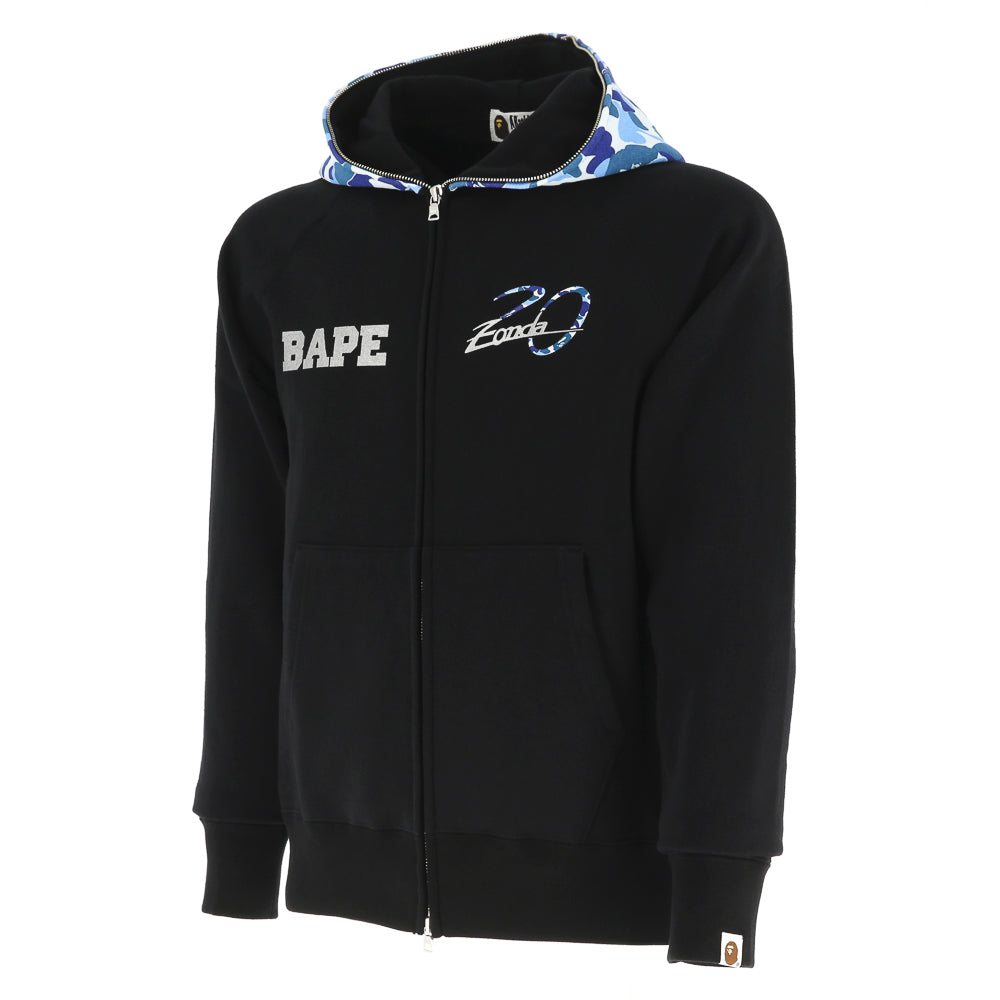 Men's black Full Zip Hoodie | Bape Collection