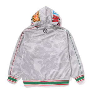 Pagani Utopia By BAPE Gray CAMO Shark Full Zip Hoodie – Pagani Store