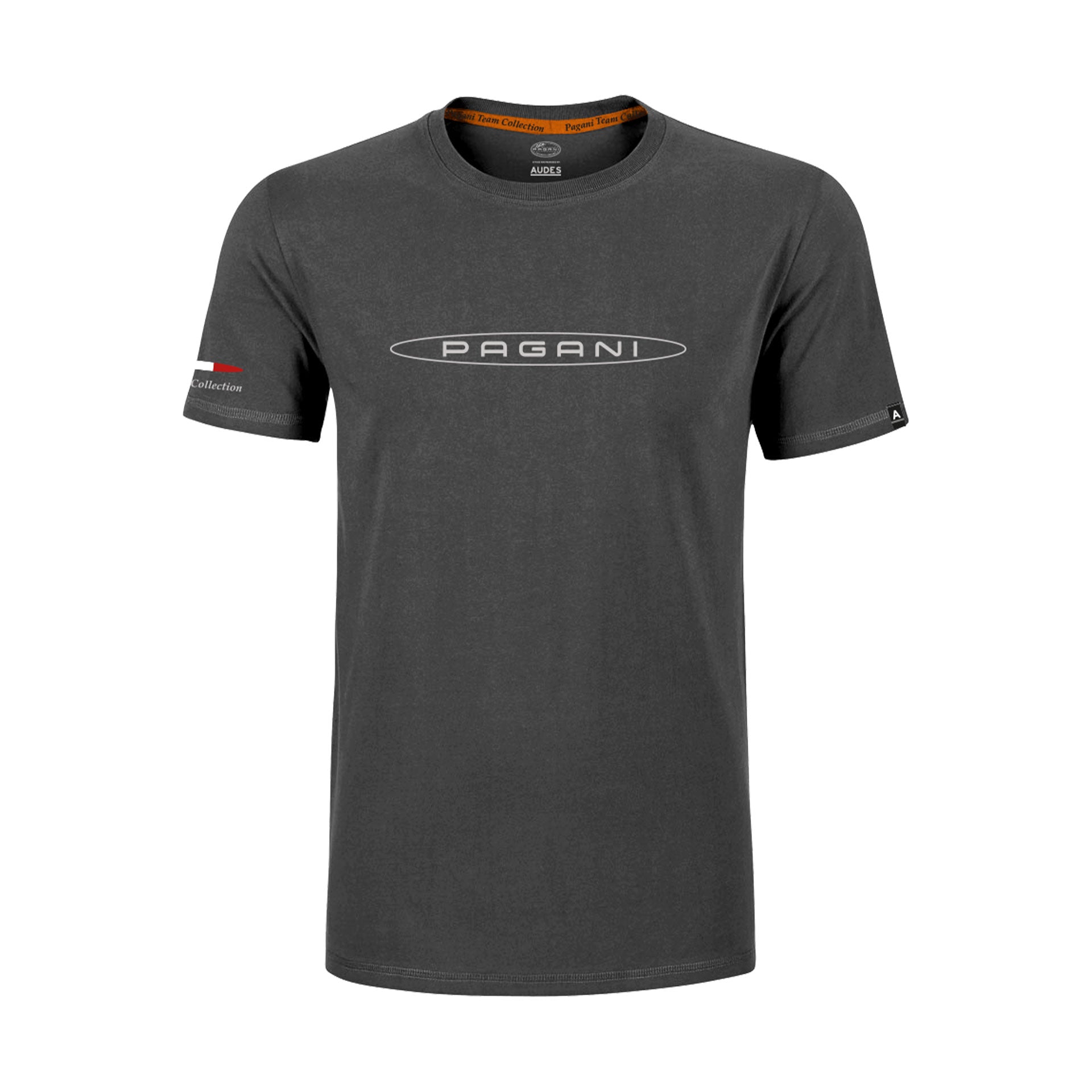 Camiseta color antracita para hombre | Pagani Team Collection
