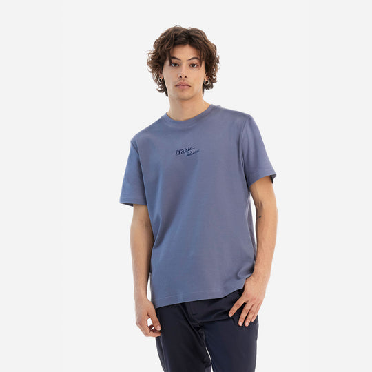 Camiseta para hombre azul claro