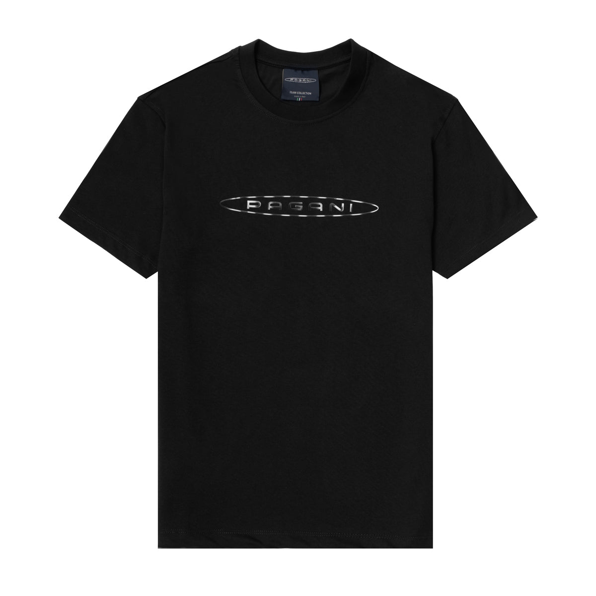 Herren-Basic-T-Shirt Schwarz | Team Collection