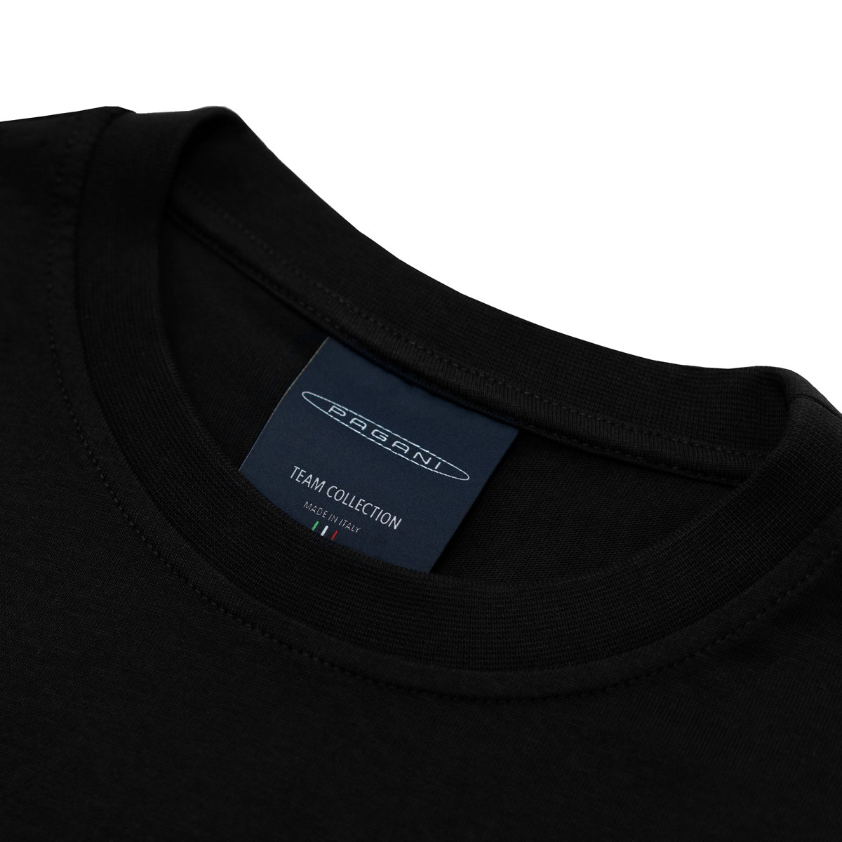 Herren-Basic-T-Shirt Schwarz | Team Collection