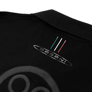 Men's basic polo shirt black | Team Collection