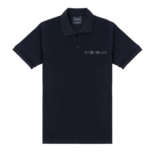 Polo uomo basic blu | Team Collection