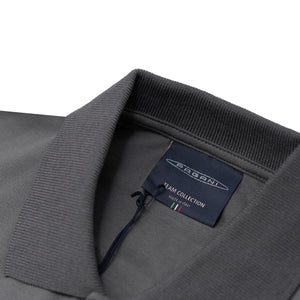 Men's basic polo shirt grey | Team Collection