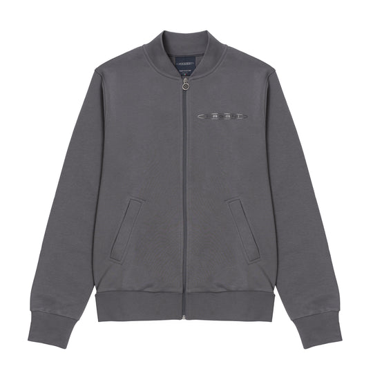 Men’s basic full-zip sweatshirt grey | Team Collection