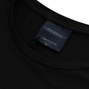 Damen-Basic-T-Shirt Schwarz | Team Collection