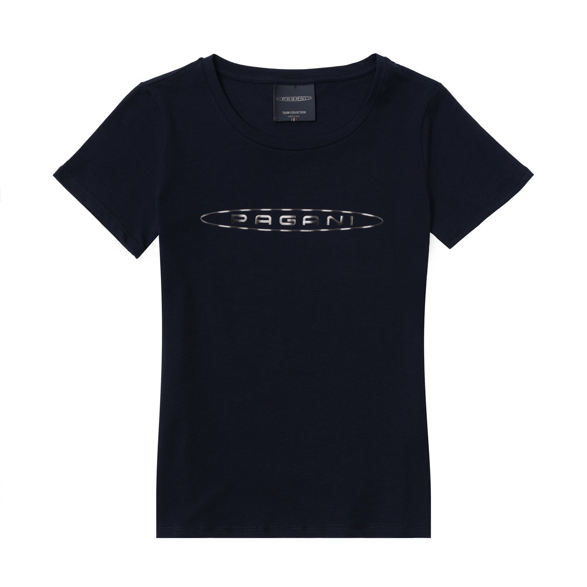 Damen-Basic-T-Shirt Blau | Team Collection