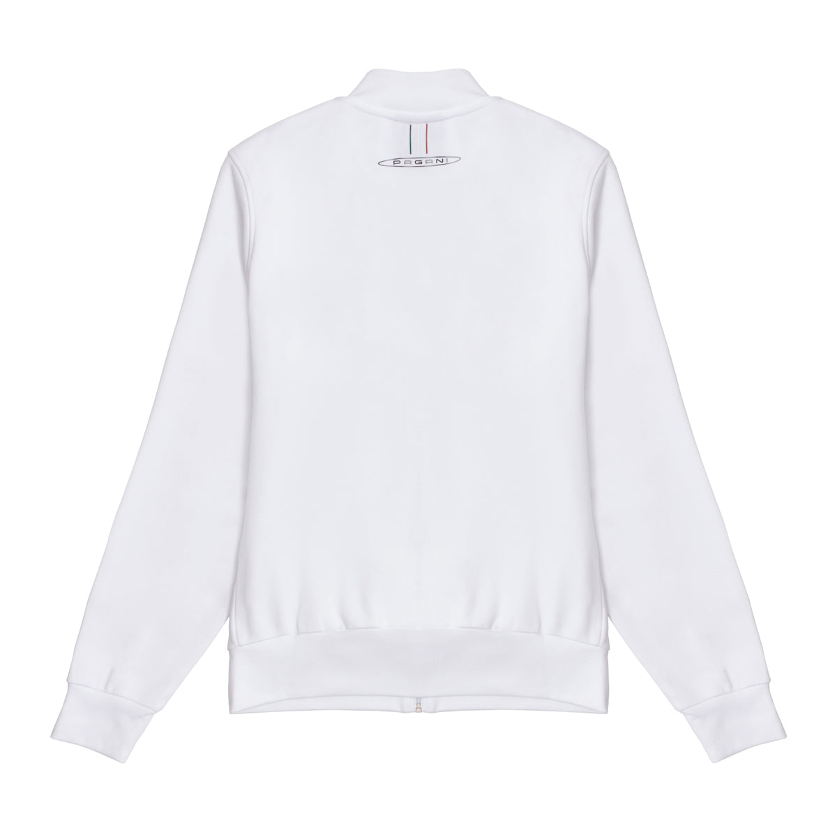 Women's basic full-zip sweatshirt white | Team Collection