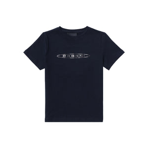 Basic-T-Shirt Für Kids Blau | Team Collection