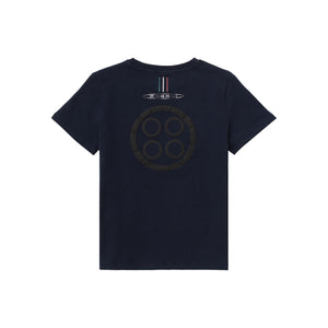 Camiseta básica para niño azul | Team Collection