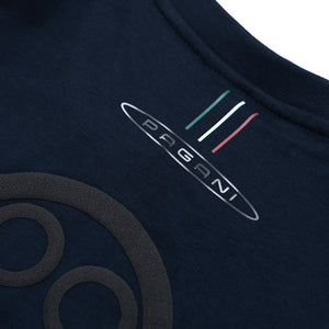 T-Shirt Avec Logo Latéral Homme Bleu | Team Collection
