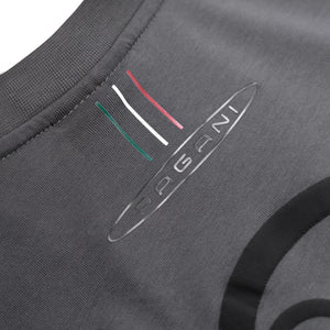 Camiseta para hombre logotipo lateral gris | Team Collection