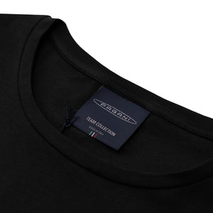T-Shirt Paillettes Femme Noire | Team Collection