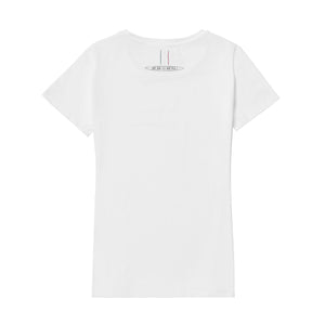 T-shirt donna glitter bianca | Team Collection