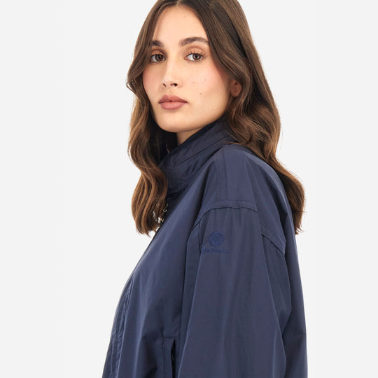 Chaqueta outdoor para mujer azul marino