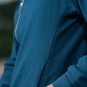 Men's Full Zip Sweatshirt Avio Blue | Utopia Capsule by La Martina