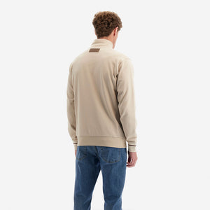 Herren Sweatshirt mit Reißverschluss Creme Utopia Capsule von La