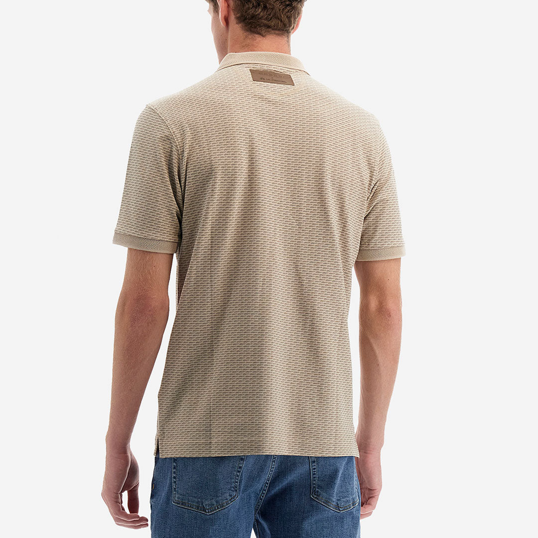 Men's Polo All Over Cream Utopia Capsule by La Martina – Pagani