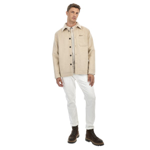 Cream Wool and Cashmere Overshirt | Utopia Capsule by La Martina