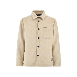 Cream Wool and Cashmere Overshirt | Utopia Capsule by La Martina