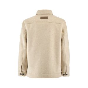 Cream Wool and Cashmere Overshirt | Utopia Capsule by La Martina