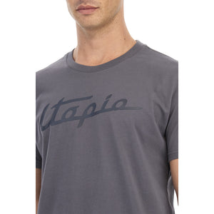 Camiseta para hombre gris oscuro | Cápsula Utopia by La Martina