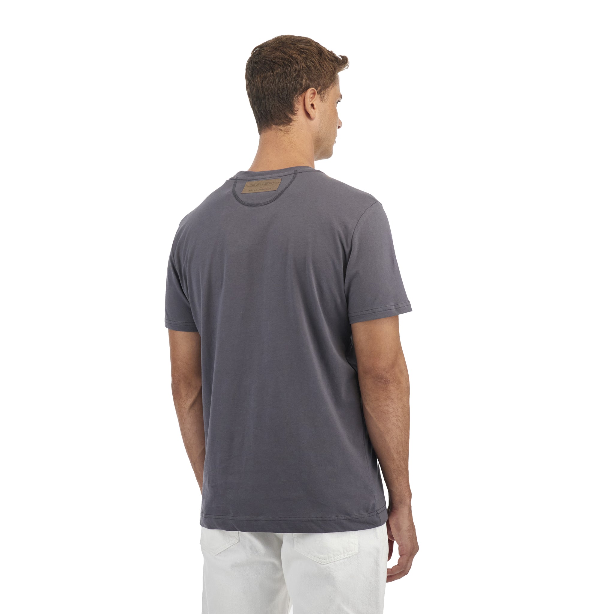 T-Shirt Homme Gris Foncé | Utopia Capsule by La Martina