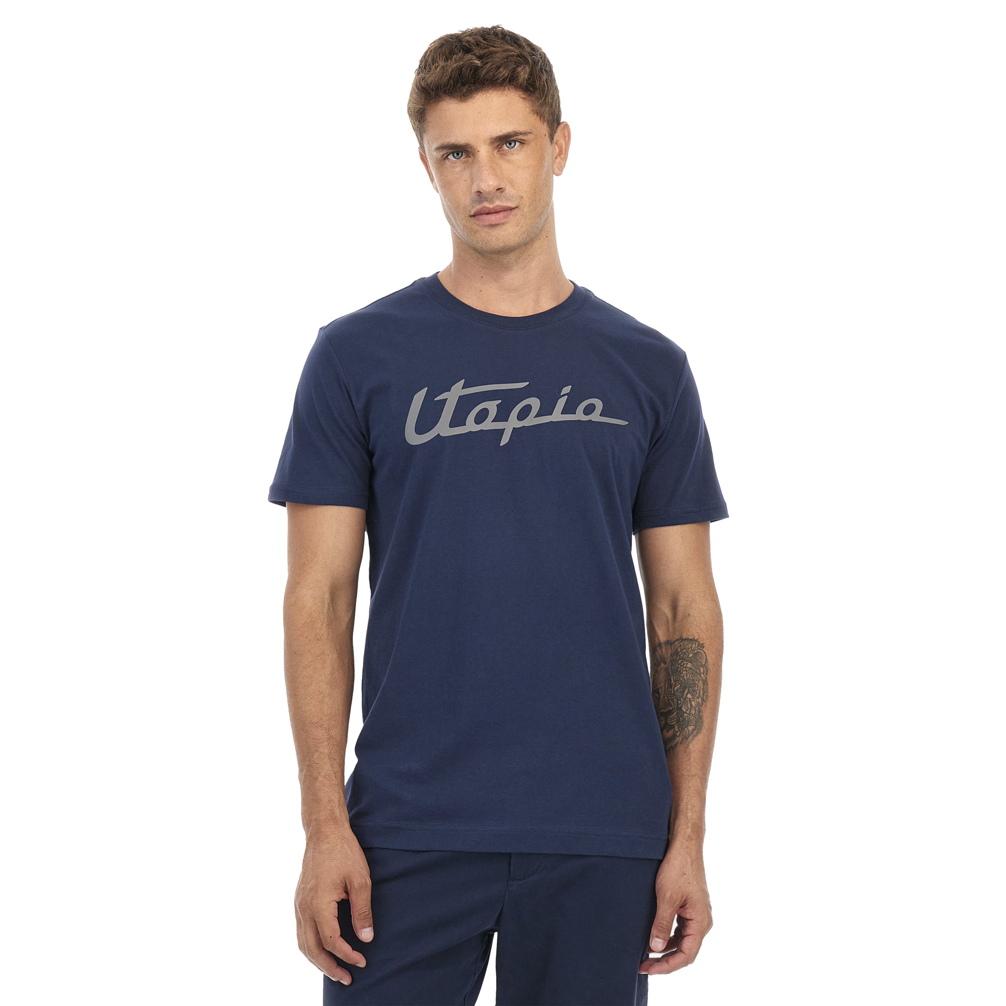 T-Shirt Homme Bleu Marine | Utopia Capsule by La Martina