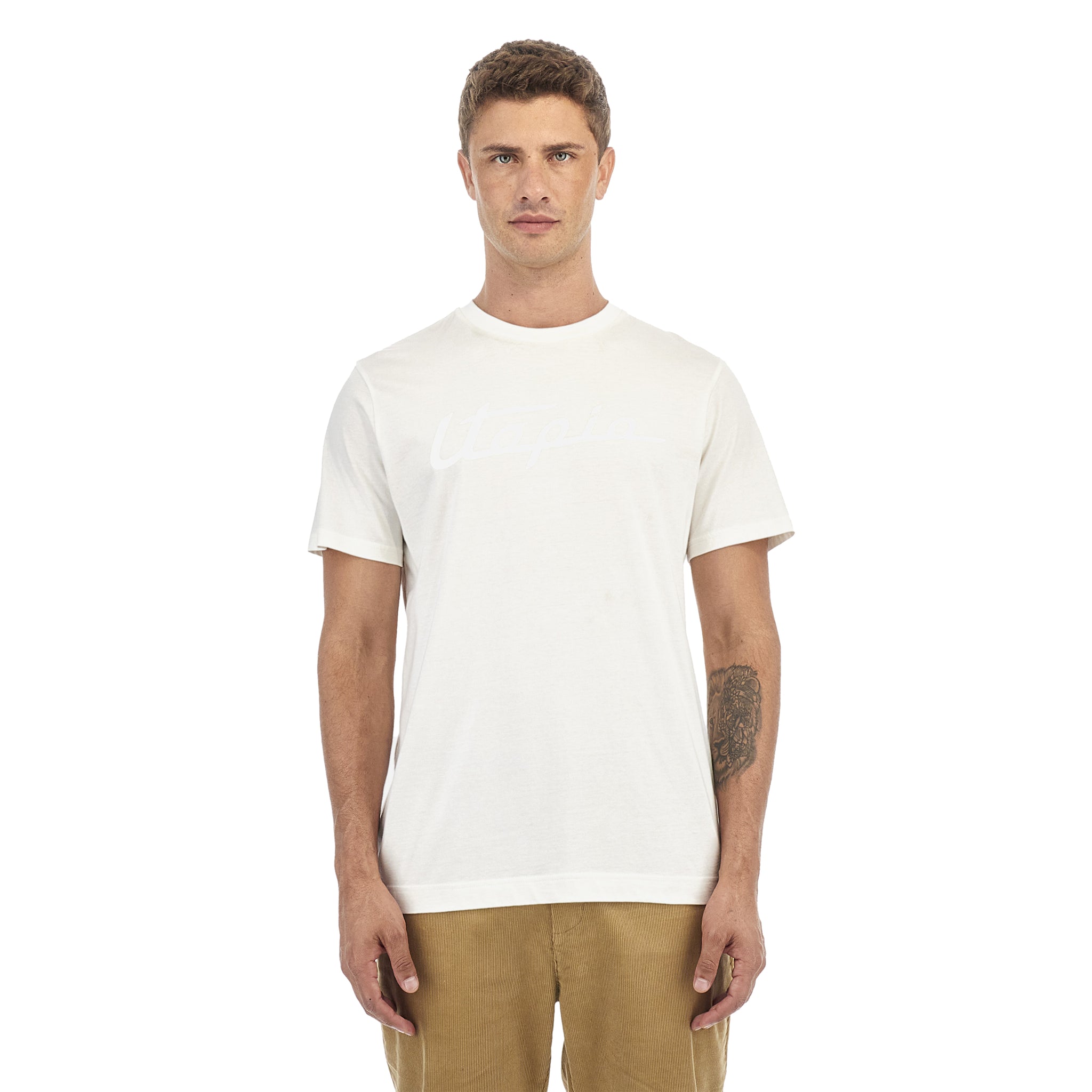 Camiseta para hombre blanca | Cápsula Utopia by La Martina