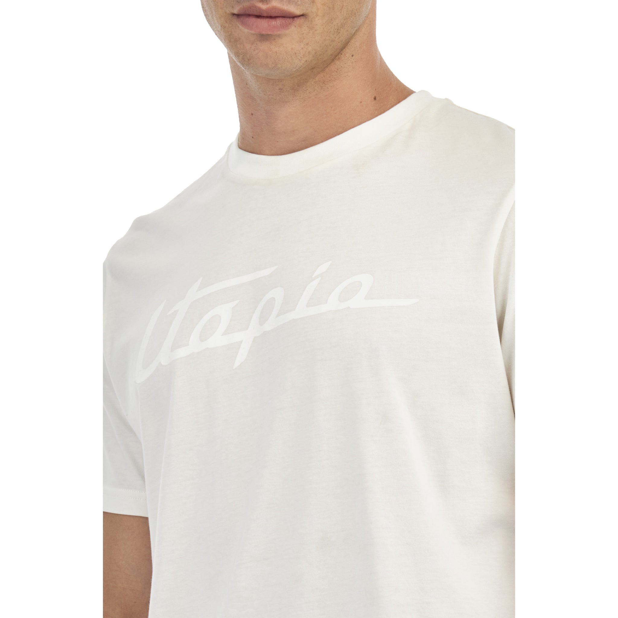 Camiseta para hombre blanca | Cápsula Utopia by La Martina