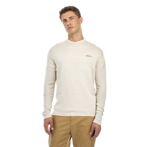 Cream Wool Crew-Neck Sweater | Utopia Capsule by La Martina