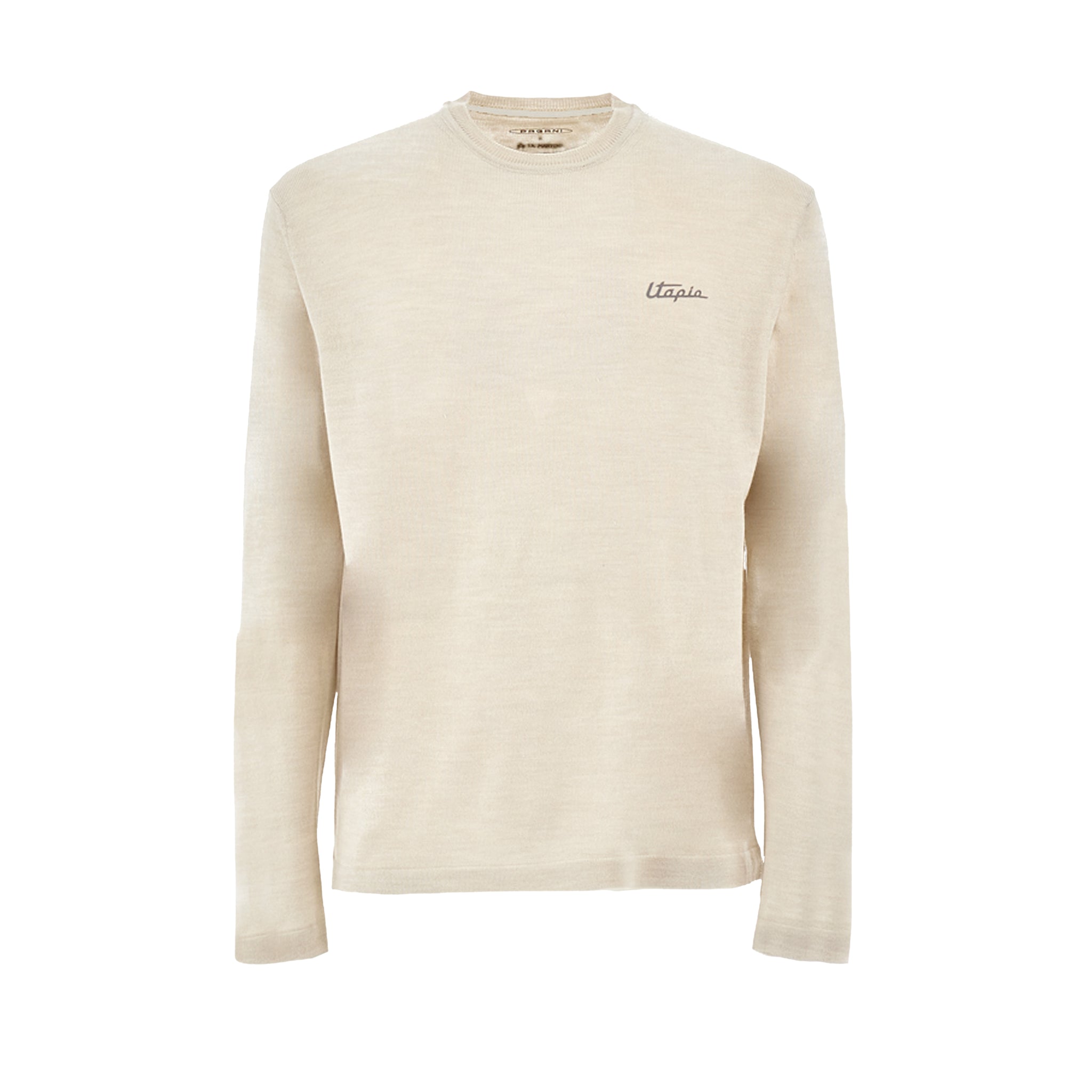 Cream Wool Crew-Neck Sweater | Utopia Capsule by La Martina